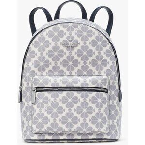 Kate Spade Spade Flower Medium Backpack Signature Logo Black Multi